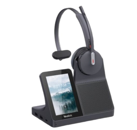 Yealink WH64 Mono Workstation, Yealink WH64 Workstation is an industry-leading DECT wireless headset with dual
