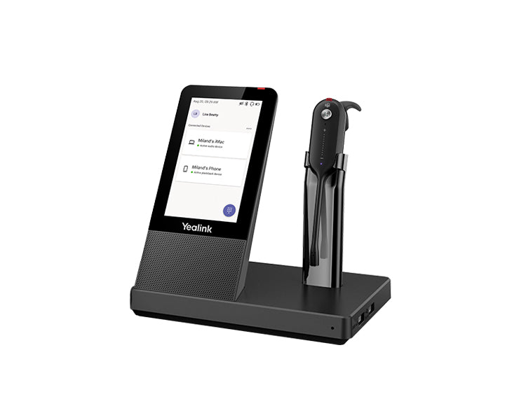 Yealink WH67 All-in-One Teams Wireless Headset & UC Workstation Yealink