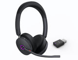 Yealink WH68 Hybrid Dual Teams DECT & Bluetooth Hybrid Wireless Technology, 4-Mic Hybrid ANC, 4-Mic Noise Canc