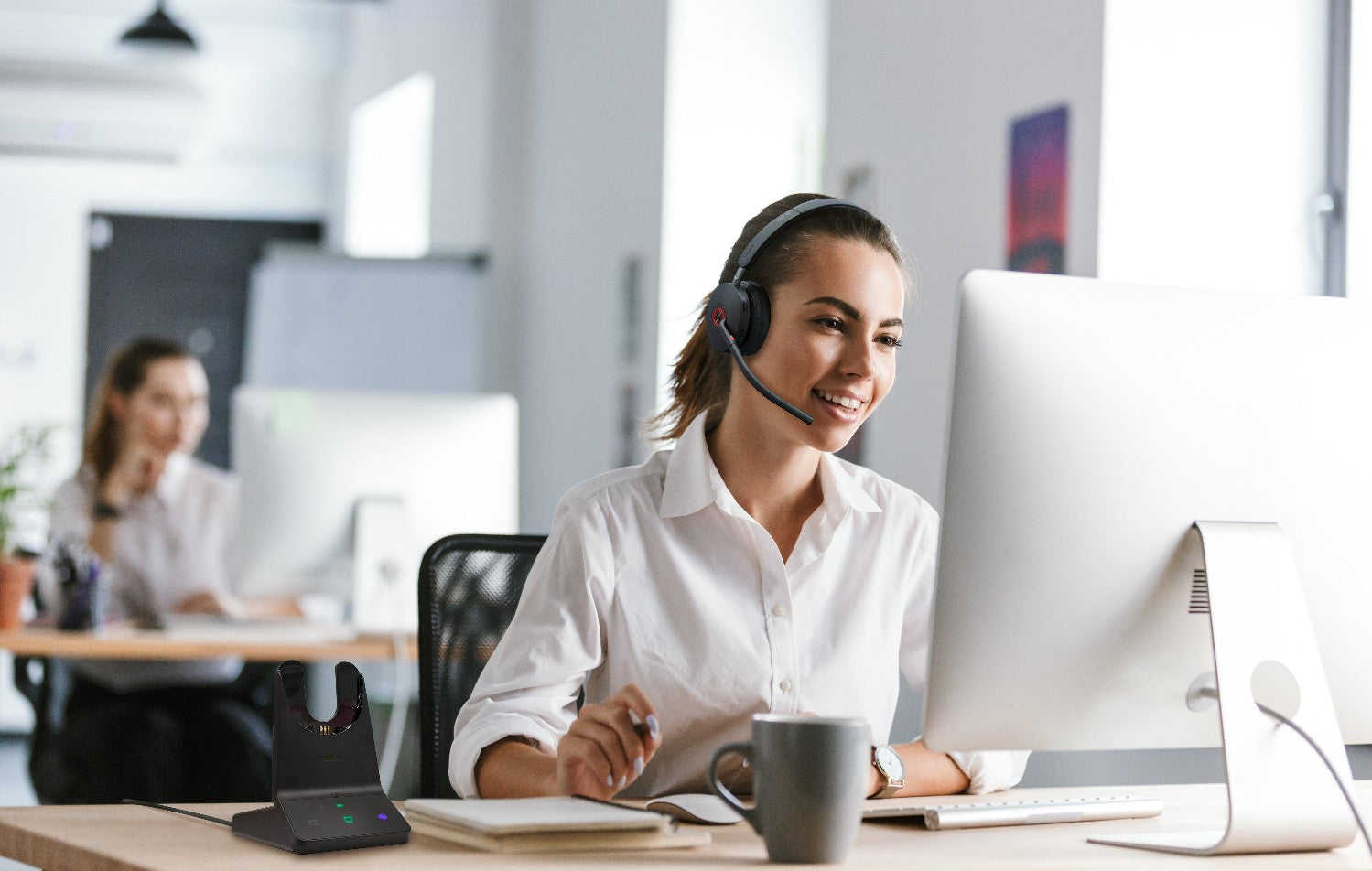 Yealink WH68 DECT Wireless Headset for MS Teams | Noise Cancelling Yealink