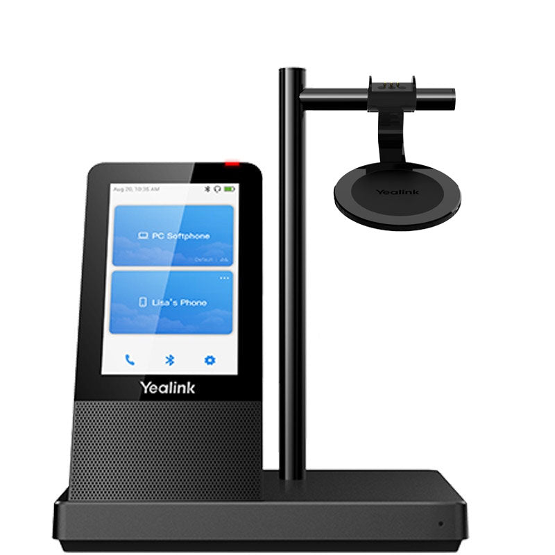 Yealink WHB660 DECT Base for WH66 Headsets - Touch Screen & Speaker Yealink