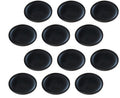 Yealink WH62/WH66 Leather Ear Cushions - Black (12-Pack) Yealink