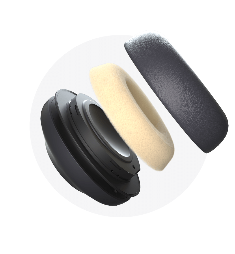 Yealink *LAST STOCK Yealink YHA LEC UH37 1 Replacement Ear Cushion for the UH37 Headset - 1 pair YHA-LEC-UH37