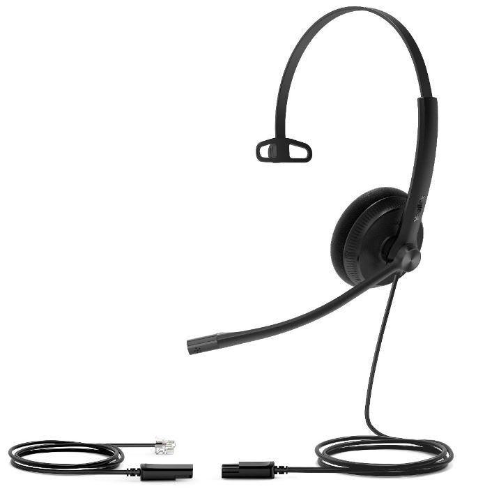 Yealink YHS34 Professional Wired Headset - Noise Cancelling & Clear Audio Yealink