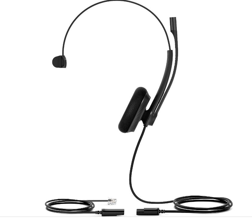 Yealink YHS34 Professional Wired Headset - Noise Cancelling & Clear Audio Yealink