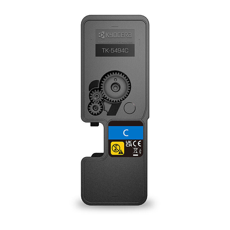 Genuine Kyocera TK5494 Cyan Toner | 2,400 Page Yield Kyocera