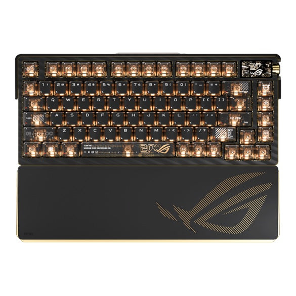 ASUS ROG AZOTH EXTREME EDITION 20 SNOW SWITCH - Gaming Keyborad, 75% gaming keyboard, ROG NX Snow, Tri-Mode (U