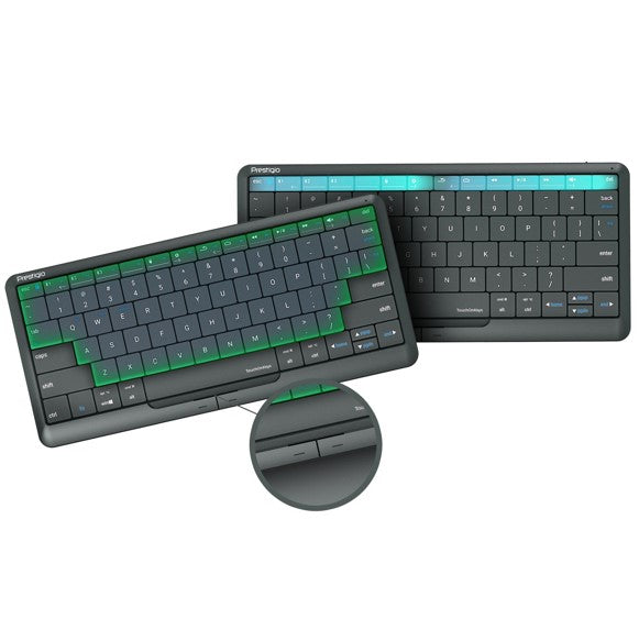 Click&Touch 2: All-in-One Smart Keyboard with Touchpad & Gesture Control Clevetura