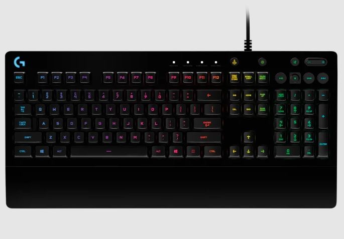 Logitech G213 RGB Gaming Keyboard - Spill-Resistant & Fast Performance Logitech
