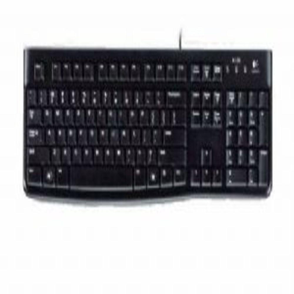 Logitech K120 USB Keyboard - Quiet, Spill-Resistant & Durable 