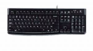 Logitech K120 USB Keyboard - Quiet, Spill-Resistant & Durable Logitech