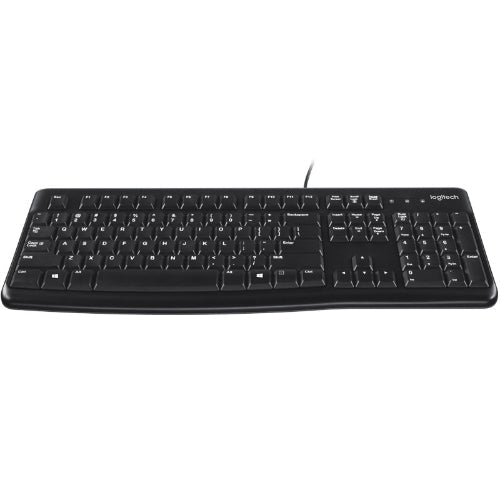 Logitech K120 USB Keyboard - Quiet, Spill-Resistant & Durable Logitech