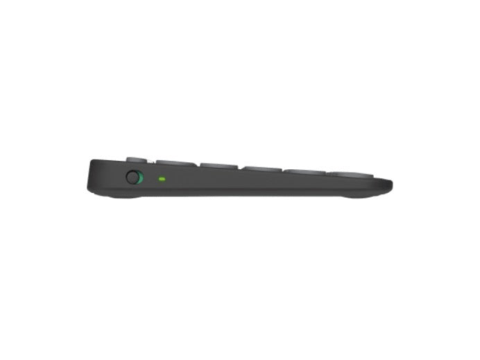 Logitech Pebble Keys 2 K380S Slim Multi-Device Bluetooth Keyboard - Graphite Logitech