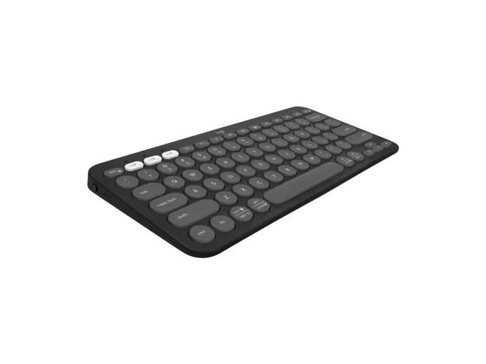 Logitech Pebble Keys 2 K380S Slim Multi-Device Bluetooth Keyboard - Graphite Logitech
