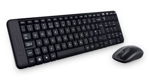 Logitech MK220 Compact Wireless Keyboard & Mouse Combo Logitech