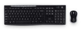 Logitech MK270 Wireless Keyboard and Mouse Combo for Windows, 2.4 GHz Wireless, Compact Mouse, 8 Multimedia and Shortcut Keys, 2-Year Battery Life, for PC, Laptop 