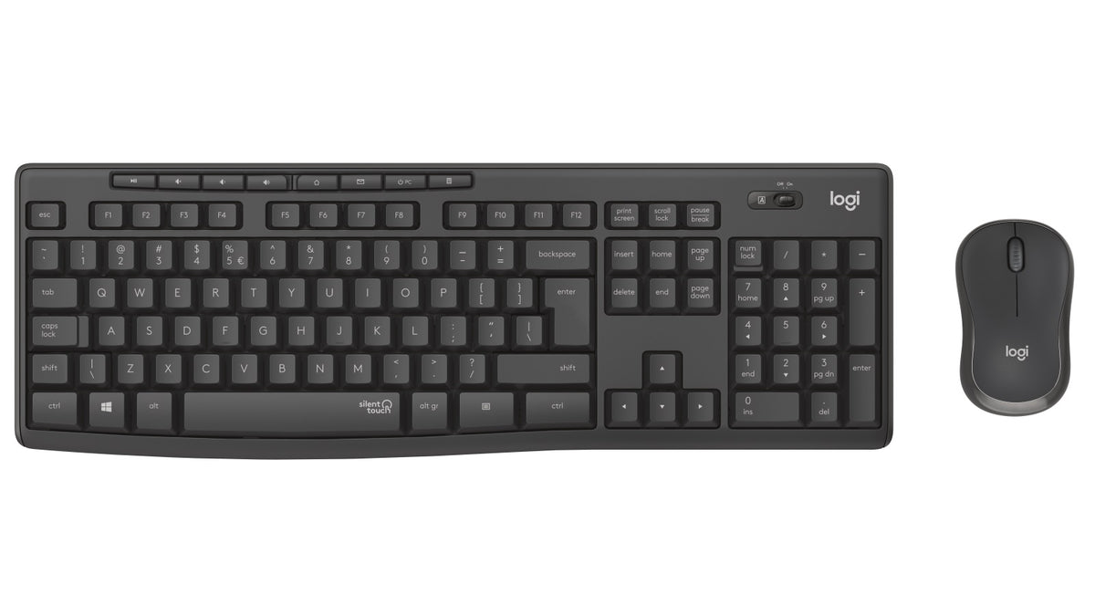Logitech MK295 Silent Wireless Keyboard & Mouse Combo Logitech