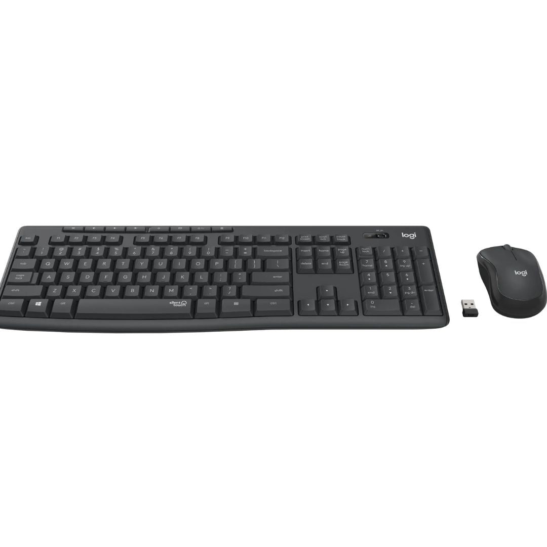 Logitech MK295 Silent Wireless Keyboard & Mouse Combo Logitech