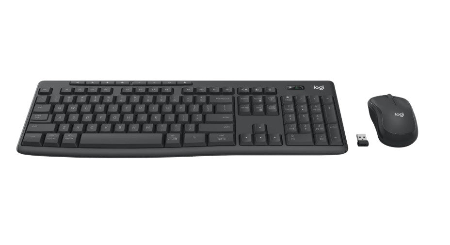 Logitech MK370 Wireless Keyboard & Mouse for Business - Quiet, Spill-Resistant Logitech