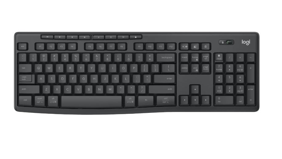 Logitech MK370 Wireless Keyboard & Mouse for Business - Quiet, Spill-Resistant Logitech