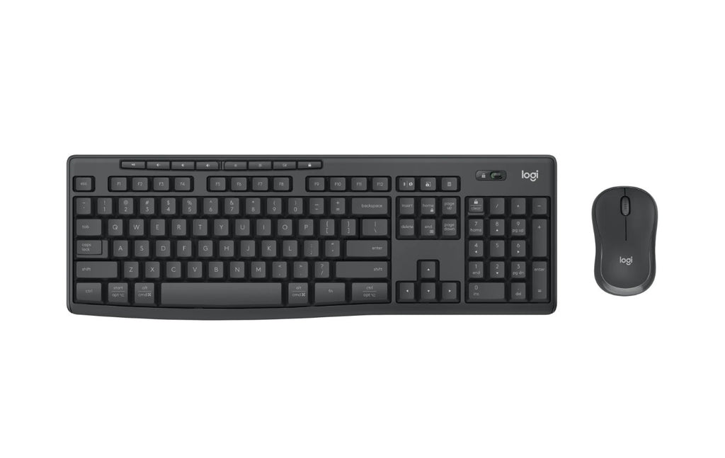 Logitech MK370 Wireless Keyboard & Mouse for Business - Quiet, Spill-Resistant Logitech