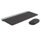 Logitech MK470 Slim Wireless Keyboard & Mouse Combo - Quiet, Compact Design Logitech