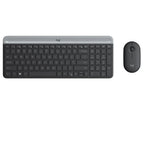 Logitech MK470 Slim Wireless Keyboard & Mouse Combo - Quiet, Compact Design Logitech