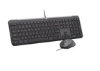 Logitech MK620 Slim Wired Multi-OS Keyboard & Mouse Combo for Business Logitech