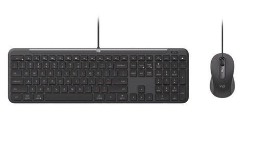 (LS) Logitech MK620 Slim Wired Combo MK620 for Business - Multi-OS keyboard and mouse for workplaces - 920-013351