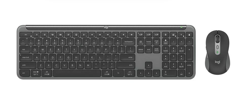 Logitech MK950 Slim Wireless Keyboard & Mouse Combo Multi-Device Logitech