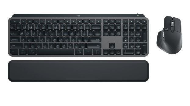 Logitech MX Keys S Combo: MX Master 3S, Keyboard & Palm Rest Logitech