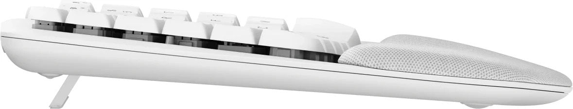 Logitech Wave Keys Ergonomic Wireless Keyboard - Off-white 