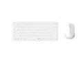 Rapoo X9010M Ultra-Slim Multi-Mode Wireless Keyboard & Mouse White Rapoo