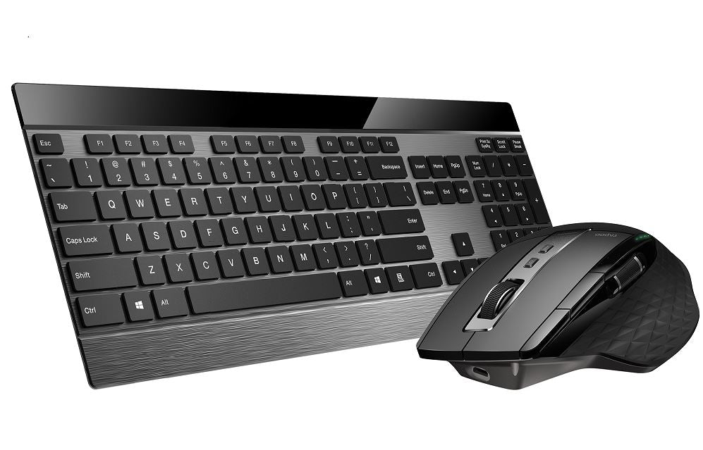 Rapoo 9900M Multi-Mode Wireless Ultra-Slim Keyboard & Mouse Combo Rapoo