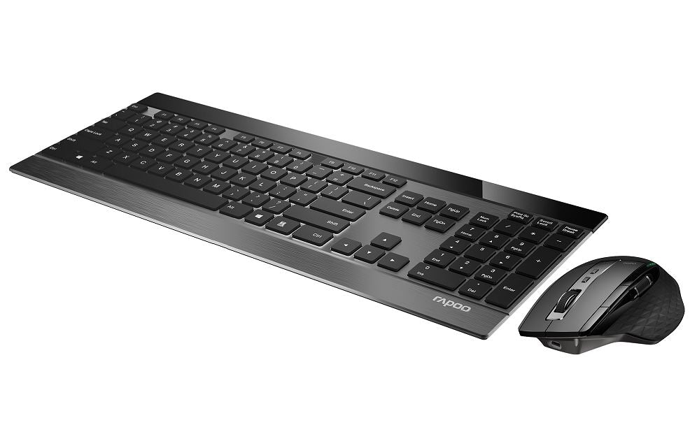 Rapoo 9900M Multi-Mode Wireless Ultra-Slim Keyboard & Mouse Combo Rapoo