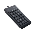 RAPOO K10 Wired Numeric Keypad - Spill-Resistant & Easy Setup Rapoo