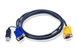 ATEN KVM Switch Cable - 1.8m USB HDB to SPHD 3-in-1 Aten