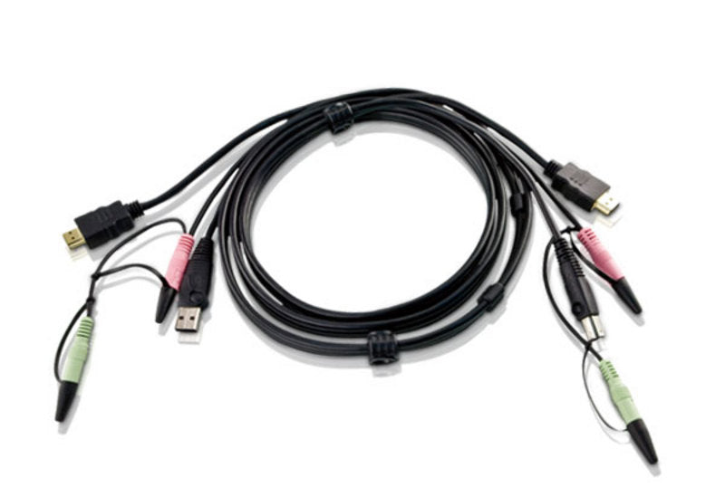 ATEN KVM Cable - 1.8m HDMI, USB, Audio for KVM Switches Aten