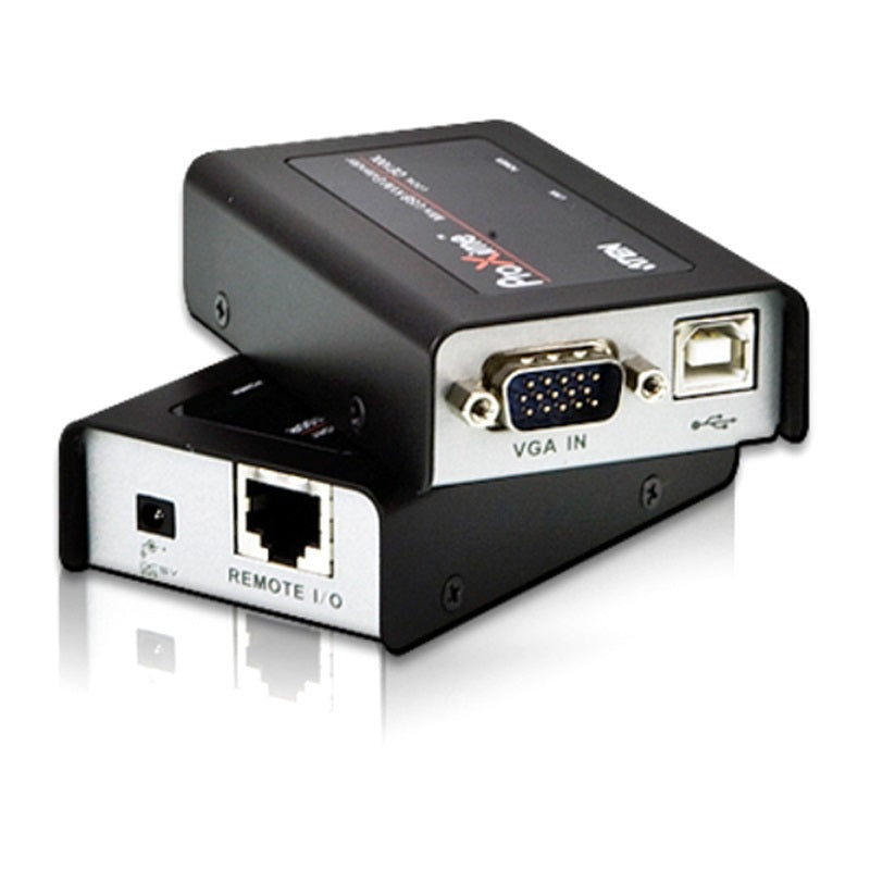 Aten CE100 USB KVM Extender - Extend PC Over Cat5e Aten