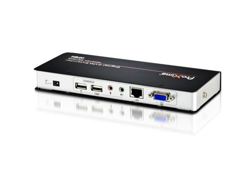 USB VGA KVM Extender - Dual Console, 300m Cat5e Cable Aten