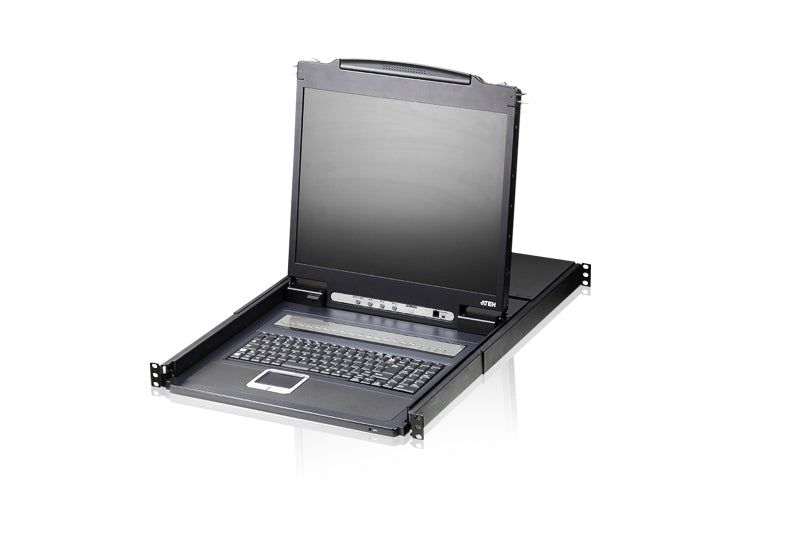 ATEN CL-1316 19 LCD 16-Port Rack KVM Switch Console Aten