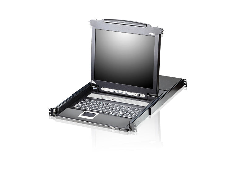 CL5716 16-Port Rackmount KVM Switch with Integrated 17/19 LCD Aten
