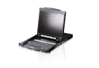 CL5808 8-Port Rackmount KVM Console | Integrated LCD & Daisy Chain Aten