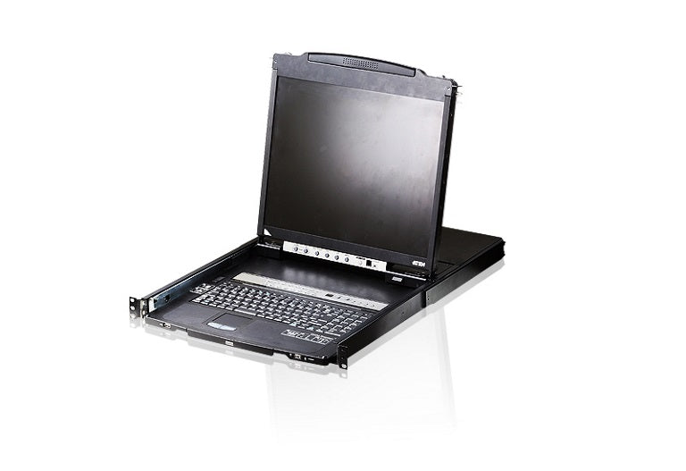 CL5808 8-Port Rackmount KVM Console | Integrated LCD & Daisy Chain Aten