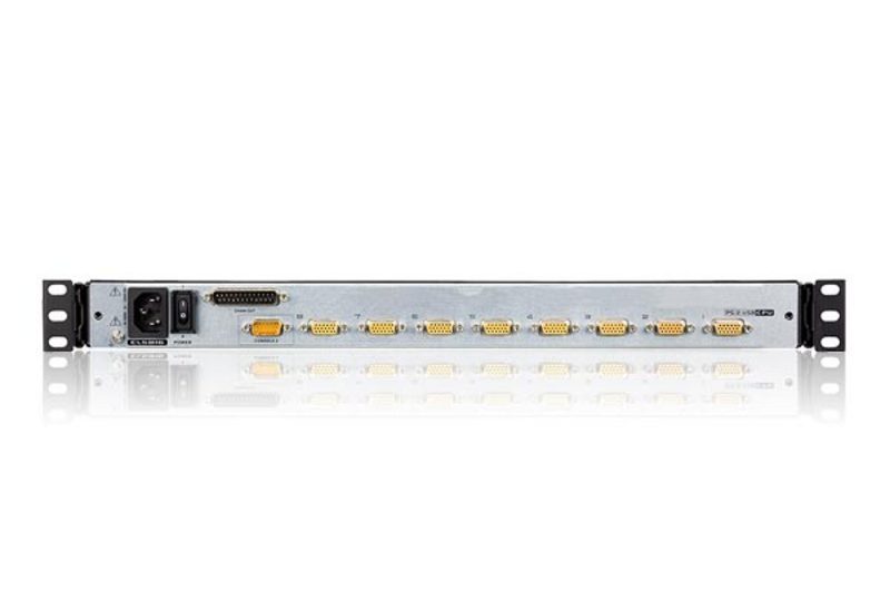 CL5808 8-Port Rackmount KVM Console | Integrated LCD & Daisy Chain Aten