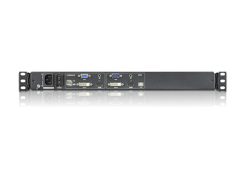 17.3 1U Rackmount LCD KVM Console | Multi-Video Sliding Drawer