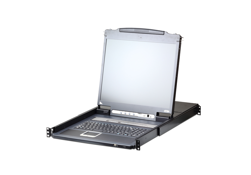 CL5708I IP KVM Switch with LCD Console | Control 8-128 Computers Aten