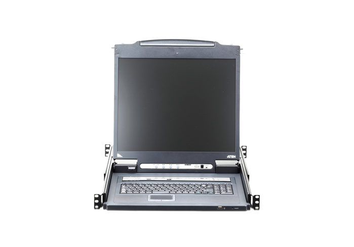 CL5708I IP KVM Switch with LCD Console | Control 8-128 Computers Aten