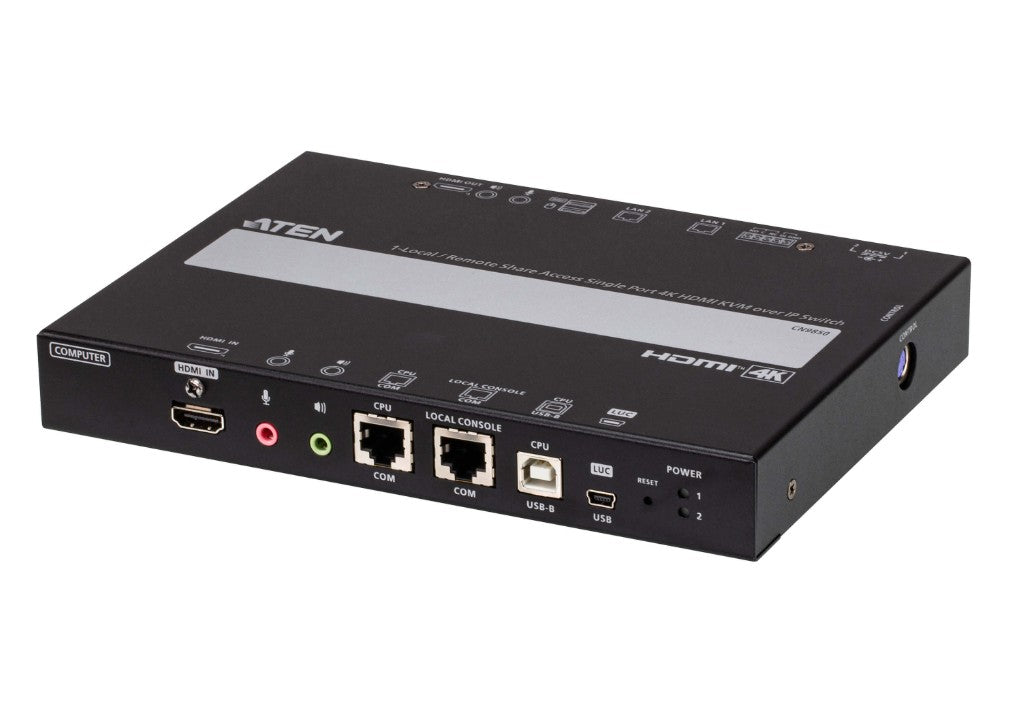 CN9850 4K HDMI KVM over IP Switch for Remote Server Access Aten