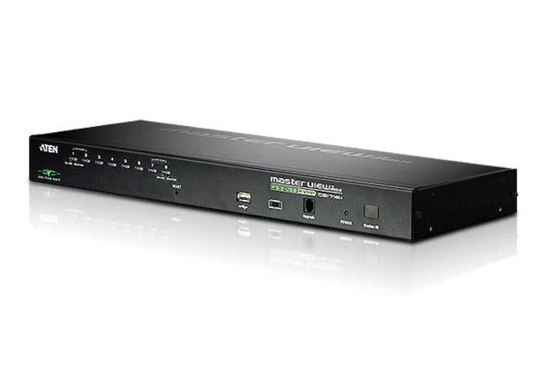 Aten CS-1708IP 8-Port KVM over IP Switch | Local & Remote Access Aten